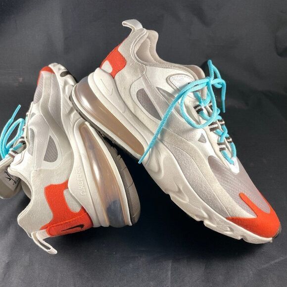 Mint Cond. NIKE Air Max 270 Multicolor Womens 8.5 US 40 EUR Off White Crimson - Picture 1 of 6
